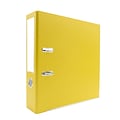 Bindertek Premium 3 2-Ring Non-View Binders, Yellow (EFN-YE)