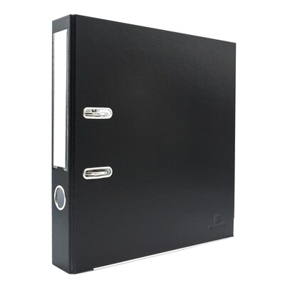 Bindertek Premium 2 2-Ring Non-View Binders, Black (SLN-BK)