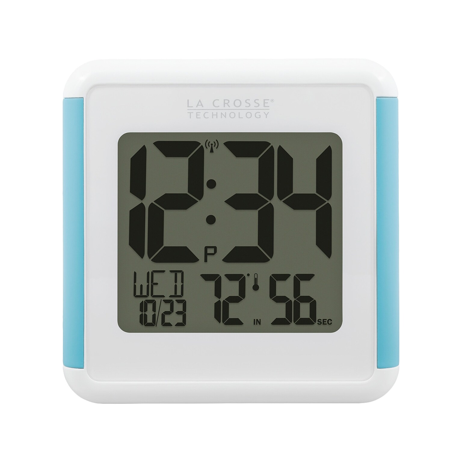 La Crosse Technology Shower Cube Atomic Wall/Table Clock (515-1912)