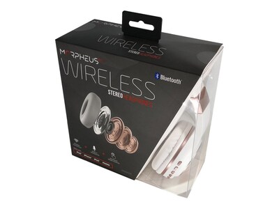 Morpheus 360 Serenity Bluetooth Wireless Over-the-Ear Headphones, Rose Gold (HP5500R)