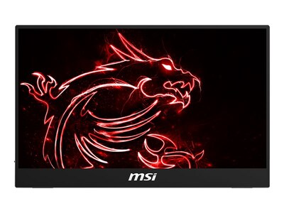 MSI Optix MAG161V 15.6 Portable LED Monitor, Gunmetal