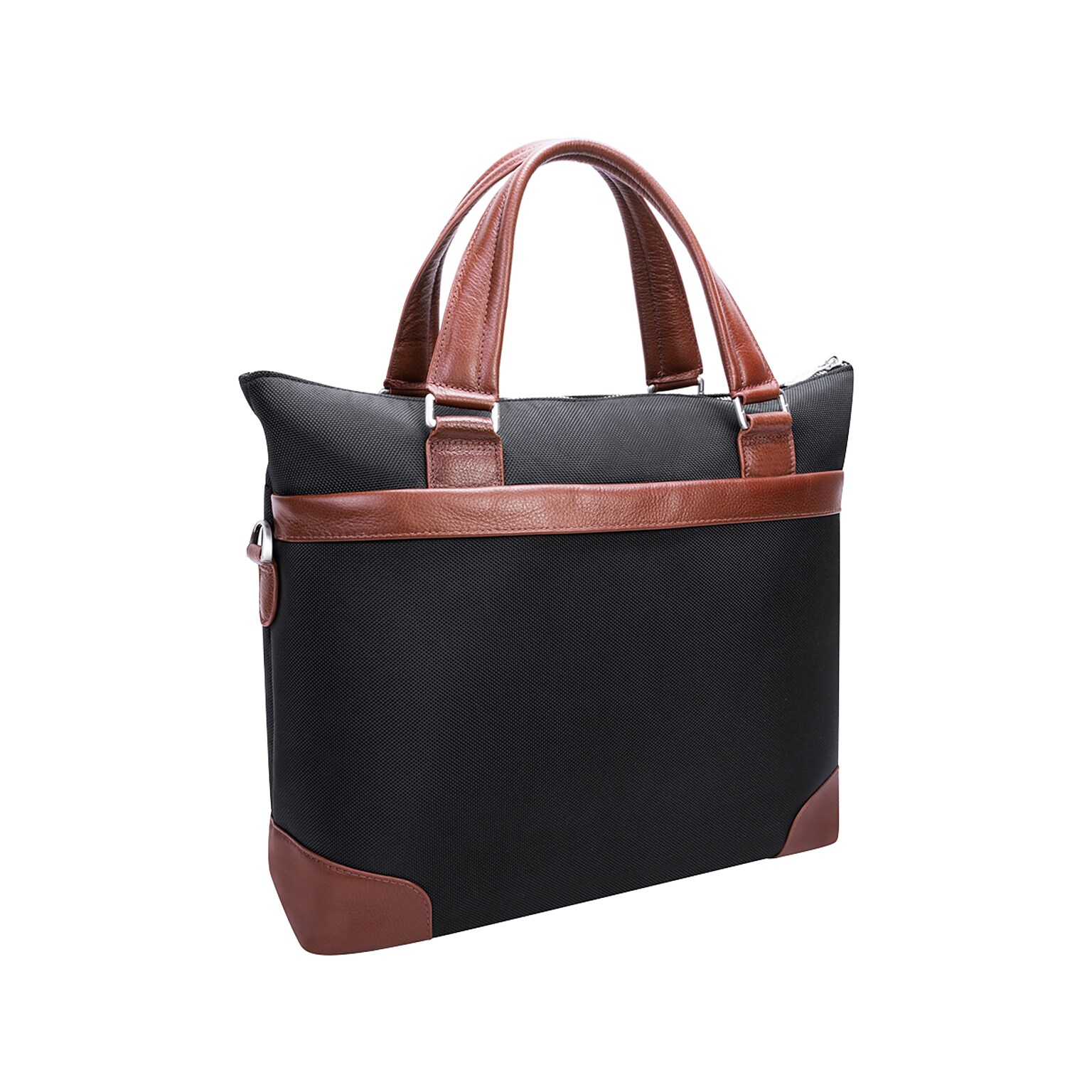 McKleinUSA EASTWARD U Series Nylon Pocket Briefcase, Black (78395)