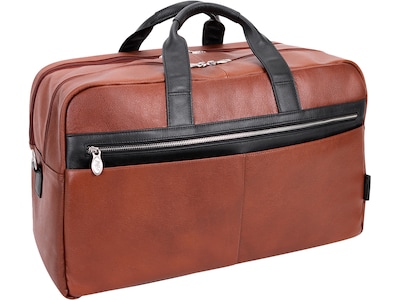 McKleinUSA U Series WELLINGTON 21 Brown Carry-On Duffel Bag (19110)