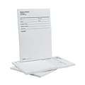 Custom 1-Color Post-it® Notes, 4 x 6, White Stock, Black Ink
