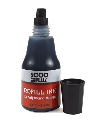 2000 Plus Self-Inking Ink Refills, Black Ink (032962)