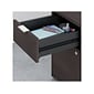 Bush Business Furniture Jamestown 72"W L Shaped Desk with Drawers and Lateral File Cabinet, Storm Gray (JTN010SGSU)