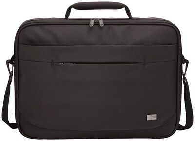 Case Logic Advantage ADVB-116 Laptop Briefcase, Black Polyester (3203990)