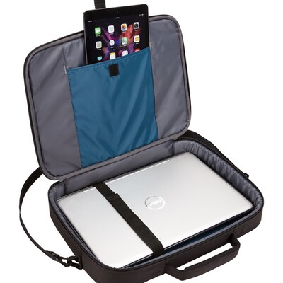 Case Logic Advantage ADVB-116 Laptop Briefcase, Black Polyester (3203990)