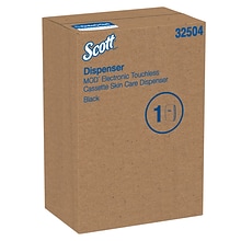 Scott Professional Scott MOD Automatic Wall Mounted Hand Soap/Hand Sanitizer Dispenser, Black (32504