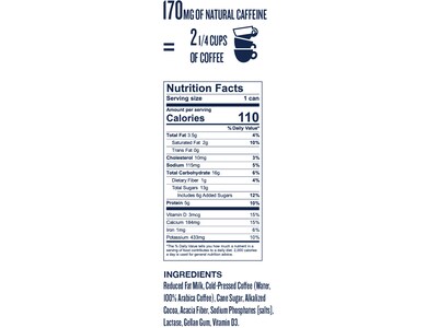 La Colombe Draft Latte Mocha Cold Brew Coffee, Medium Roast, 9 Fl. Oz., 12/Carton (PPPURC1202)
