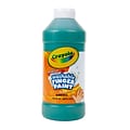 Crayola Washable Fingerpaint, Green, 16 oz. (55-1316-044)