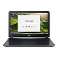 Acer 15 CB3-532-108H 15.6 Chromebook, Atom x5 E8000, 4GB Memory, 16GB eMMC, Granite Gray, Google Chrome (NX.GHJAA.016)