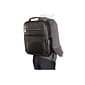 McKlein U Series Logan Laptop Backpack, Black Leather (19082)