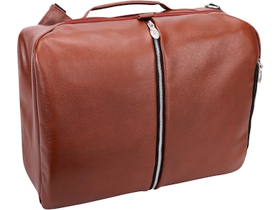 McKlein U Series East Side Laptop Backpack, Brown Leather (18874)