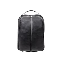 McKlein U Series South Shore Laptop Backpack, Black Leather (18885)