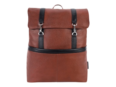 McKlein U Series Element Laptop Backpack, Brown Leather (18470)