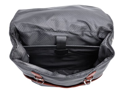 McKlein U Series Element Laptop Backpack, Black Leather (18472)