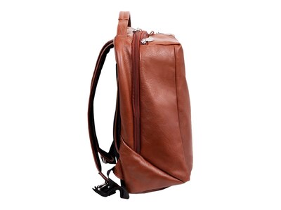 McKlein U Series South Shore Laptop Backpack, Brown Leather (18884)