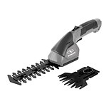 Sun Joe 7.2 V Cordless 2-In-1 Grass Shear and Hedge Trimmer, Gray (HJ604C-GRY)