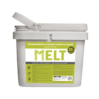 Snow Joe MELT Pet-Friendly Environmentally-Friendly Blend Ice Melter with CMA, 25 lbs./Bucket (MELT25EB-BKT)