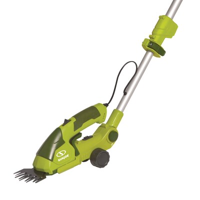 Sun Joe Cordless 2-in-1 Grass Shear and Hedge Trimmer w/ Extension Pole (HJ605CC)