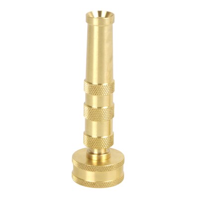 Sun Joe 4-Inch Solid Brass Heavy Duty Twist Hose Nozzle (SJI-4BHN)