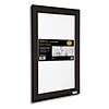 Seco® Front Load Easy Open Snap Poster Frame, 11 x 14, Black Aluminum (SN1114BLACK)