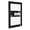 Seco Front Load Easy Open Snap Poster Frame, 11 x 14, Black Aluminum (SN1114BLACK)