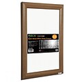 Seco® Front Load Easy Open Snap Poster Frame, 24 x 36, Dark Wood Effect (SN2436DW)