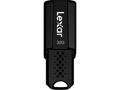 Lexar JumpDrive S80 32GB USB 3.1 Type A Flash Drive, Black (LJDS80-32GBNBNU)