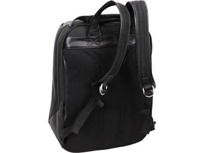 McKlein U Series South Shore Laptop Backpack, Black Nylon (78885)