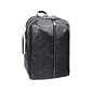 McKlein U Series Englewood Laptop Backpack, Black Leather (78895)