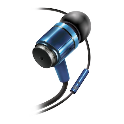 GOgroove Durable Heavy Duty Earbuds (Blue) (4695752)