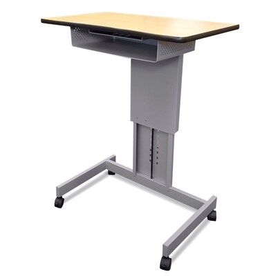 Focus Desk XT Adjustable Height Desk with Book Box and Casters (FSDXTM2-4)