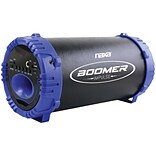Naxa, Boomer Impulse LED Bluetooth Boom Box, Black & Blue, (NAS-3084 BLUE)