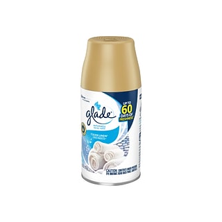 Glade Automatic Spray Air Freshener Combo Set, Clean Linen, 6.2 oz., 3/Pack  (313806)
