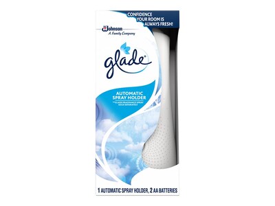 Glade Automatic Spray Air Freshener Combo Set, Clean Linen, 6.2 oz., 3/Pack (313806)