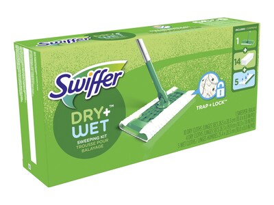 Swiffer Sweeper Dry+Wet Starter Kit , Multicolor (49947)