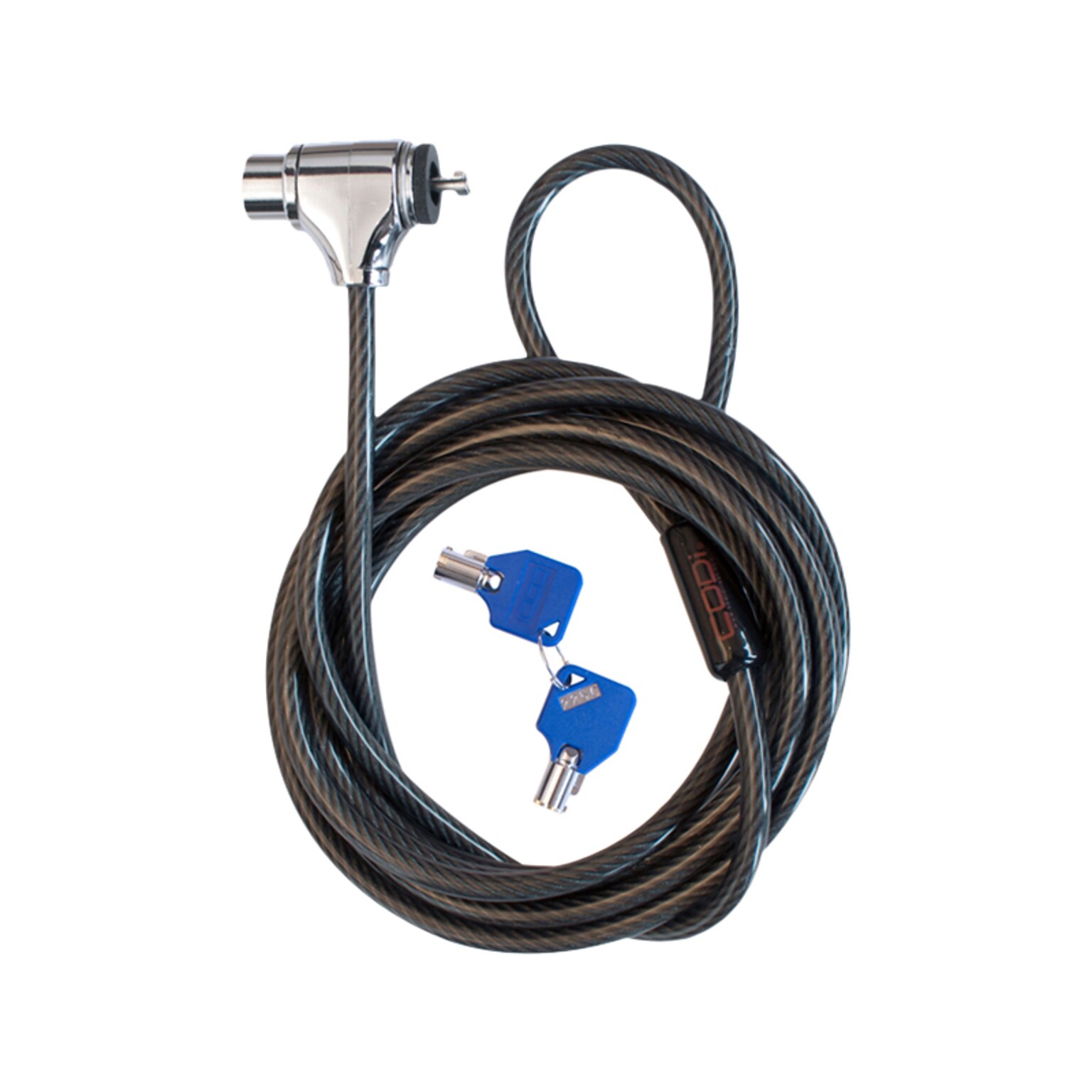 CODi 7-Pin Key Cable Lock for Laptops/Desktops, 6 ft. (A02001)