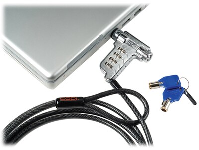 CODi 4-Digit Combination Lock for Laptops/Desktops/Monitors, 6 ft. (A02029)