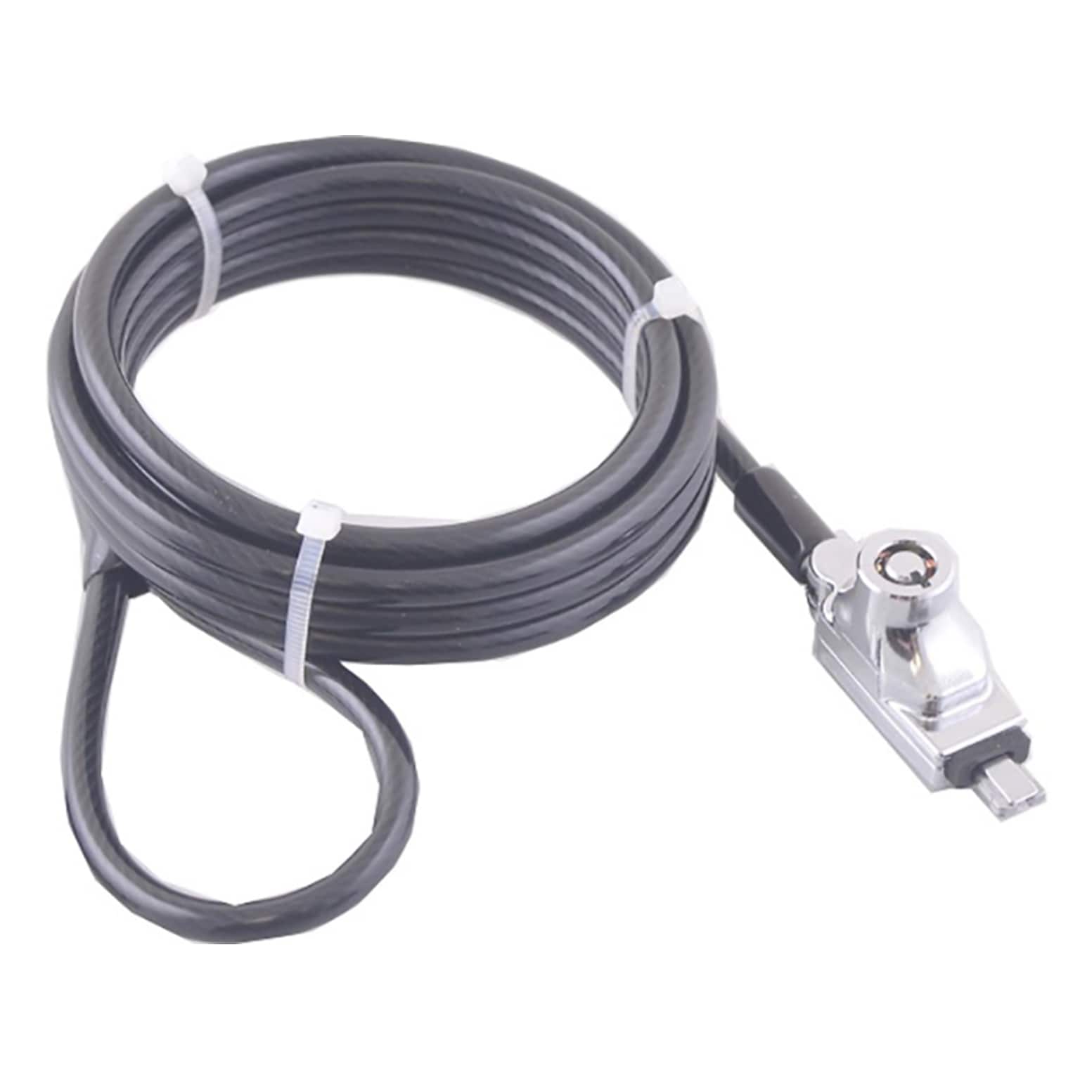 CODi Bilateral II Key Cable Lock for Laptops, 6 ft.  (A02041)