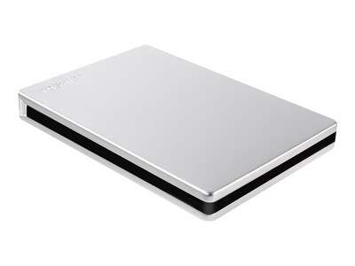 Toshiba Canvio 2TB USB 3.0 External Hard Drive, Silver (HDTD320XS3EA)
