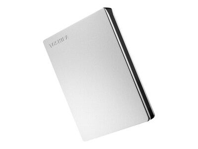 Toshiba Canvio 2TB USB 3.0 External Hard Drive, Silver (HDTD320XS3EA)