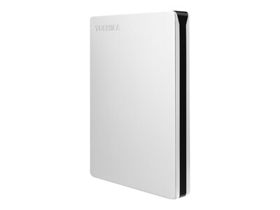 Toshiba Canvio 2TB USB 3.0 External Hard Drive, Silver (HDTD320XS3EA)