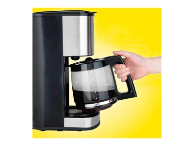 Hamilton Beach 12 Cups Coffee Maker, Stainless Steel (49618)