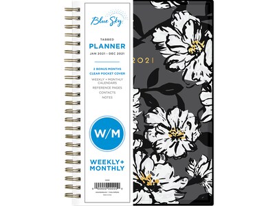 2021 Blue Sky 5 x 8 Planner, Baccara Dark (110212-21)