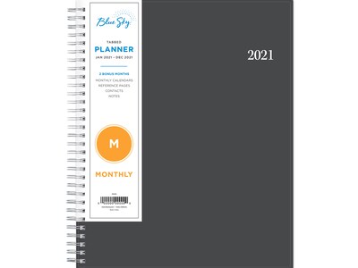 2021 Blue Sky 8 x 10 Planner, Passages, Multicolor (100011-21)