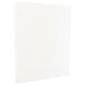 JAM Paper 80 lb. Cardstock Paper, 8.5 x 11, White Glossy, 250 Sheets/Pack (1034702)