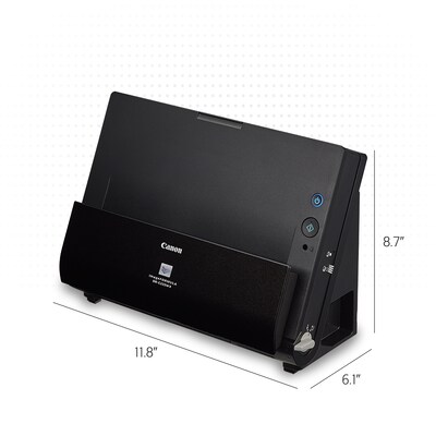 Canon imageFORMULA DR-C225W II Office Document Scanner, Black