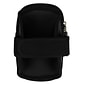 Black Neoprene Zipper Pouch Workout Exercise Armband for cellphone Universal